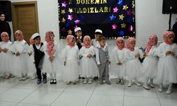 Eldivan’da 4-6 Yaş Kur’an Kursu Öğrencilerinden Yıl Sonu Coşkulu Kapanış