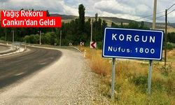 Korgun 24 Saatte Türkiye’nin En Yağışlı Üçüncü Bölgesi Oldu