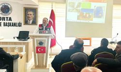 Orta’da çiftçilere hibe ve sulama desteği bilgilendirmesi yapıldı