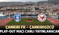 Çankırı FK – Çankırıgücü Play-Out maçı canlı yayınlanacak