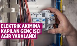 Çankırı’da elektrik akımına kapılan genç işçi ağır yaralandı