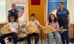 Çankırı Emniyetinden öğrencilere bağlama desteği