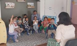 Çankırı İl Millî Eğitim Müdürü Işık Ahmet Talat Onay Anaokulunu ziyaret etti
