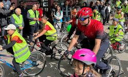 Çankırı’da pedallar bağımsızlık için çevrildi