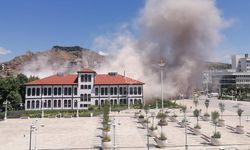 Çankırı’da yıkım paniği! Vatandaşlar deprem oluyor sandı