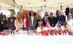 Çerkeş’te el emeği ürünler kermeste sergilendi