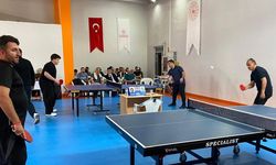 Kurşunlu’da masa tenisi turnuvasında heyecan sona erdi