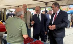 Saadet Partisi heyeti Orta’da vatandaşlarla buluştu