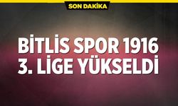 Nefes kesen maçta Bitlis Spor 1916 3. lige yükseldi