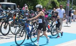 Çankırı Deve yolu’nda duatlon heyecanı yaşandı