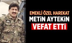 Emekli PÖH Başkomiser Metin Aytekin vefat etti