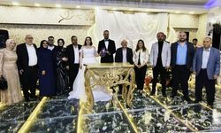 Beyza ve Abdullah çifti mutluluğa adım attı