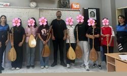 Çankırı Emniyeti'nden bağlama kursuna destek