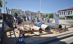 Çankırı'da eski su boruları değişiyor