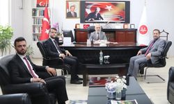 İlçe müftülerinden Çankırı İl Müftüsü Şahin'e veda ziyareti
