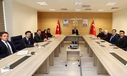Çankırı'da kaymakamlar Vali Çakırtaş başkanlığında toplandı