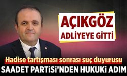 Saadet Partisi Çankırı İl Başkanı Açıkgöz’den suç duyurusu