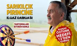 Başkan Öztürk herkesi susturdu! Sarıkılçık pirincine Ilgaz mührü vuruldu