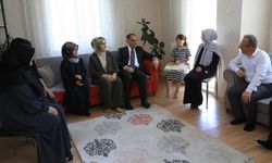 Çankırı Valisi Çakırtaş, 15 Temmuz gazisi Selahattin Karayel'i ziyaret etti
