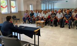 Bayramören'de muhtarlarla istişare toplantısı düzenlendi