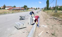Çerkeş'te Hastane Yolu yenileniyor