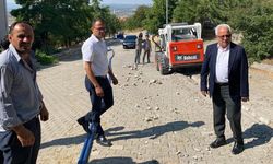 Başkan Kozan, Korgun'da devam eden çalışmaları yerinde inceledi