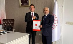 İl Müftüsü Şahin'den Korgun Kaymakamı Hasan Budak'a ziyaret