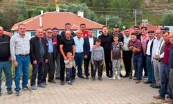 Orta Kaymakamı İnce, köy ziyaretlerinde vatandaşlarla buluştu