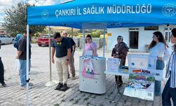 Çankırı'da 12 camide eş zamanlı sağlık hizmeti