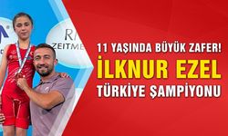 Çankırı’nın altın kızı İlknur Ezel Türkiye şampiyonu oldu