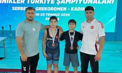 Çankırı’nın minik pehlivanları Türkiye arenasında gururlandırdı