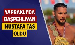 Çankırı Yapraklı’da başpehlivan Mustafa Taş oldu