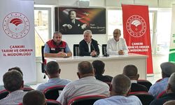 Çankırı’da çiftçilere ÇKS ve yeni destekleme modeli anlatıldı