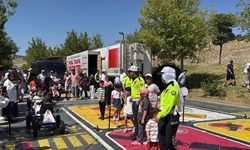 Çankırı’da çocuklara uygulamalı trafik eğitimi