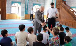 Çankırı'da Yaz Kur’an kursu öğrencilerine TDV’den ikram desteği