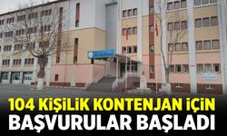 Çankırı’da 104 kişilik kontenjan için başvurular başladı!