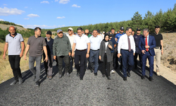 Vali Çakırtaş, Kurşunlu ve Orta’daki yol çalışmalarını inceledi