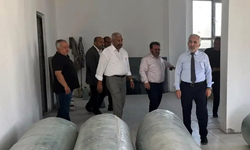 İl Müftüsü Mehmet Şahin, İnandık Köyü Camii inşaatını inceledi