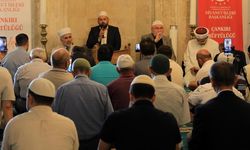 Çankırı Ulu Cami’de gönüllere dokunan Kur’an ziyafeti yapıldı