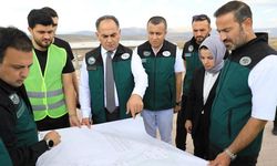 Vali Çakırtaş Kızlaryolu Barajı yeni yerleşim alanını inceledi