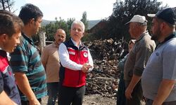 Ilgaz’da yangın mağduru üreticilere destek: Hasar tespiti başladı