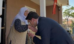Kızılırmak'ta şehit aileleri ve Kıbrıs gazisine vefa ziyareti