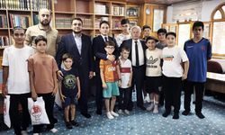 Kaymakam Budak ve Başkan Kozan, Korgun Kur’an kursu öğrencileriyle buluştu