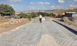 Kurşunlu’da Huzurevi-TOKİ bağlantı yolu yenilendi