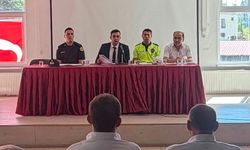 Yapraklı’da muhtarlar toplantısı öncesi yangın tatbikatı