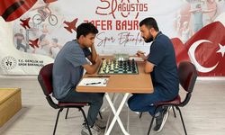 Çankırı’da 30 Ağustos Zafer Bayramı’na özel satranç turnuvası
