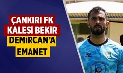Çankırı FK kalesini Bekir Demircan’a emanet etti