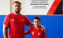 Çankırı’nın genç güreşçisi ve antrenörü milli takımda