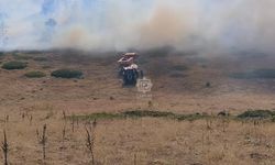 Işıkdağı’nda orman yangınıyla mücadelede son durum