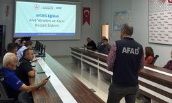 Çankırı AFAD personeline kapsamlı hizmet içi eğitim verildi